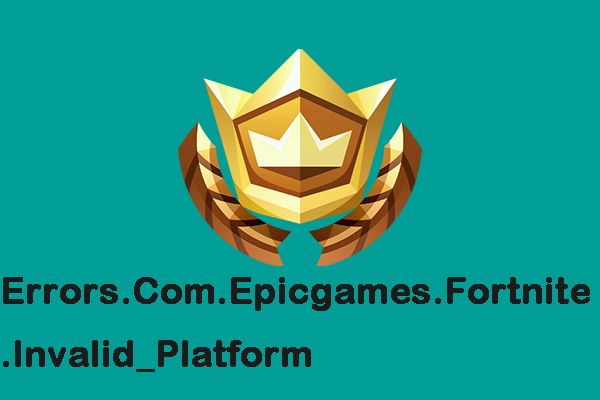 error com epicgames fortnite thumbnail platform tidak sah