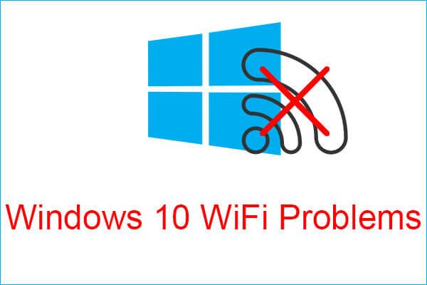 эскиз проблем с Wi-Fi в Windows 10