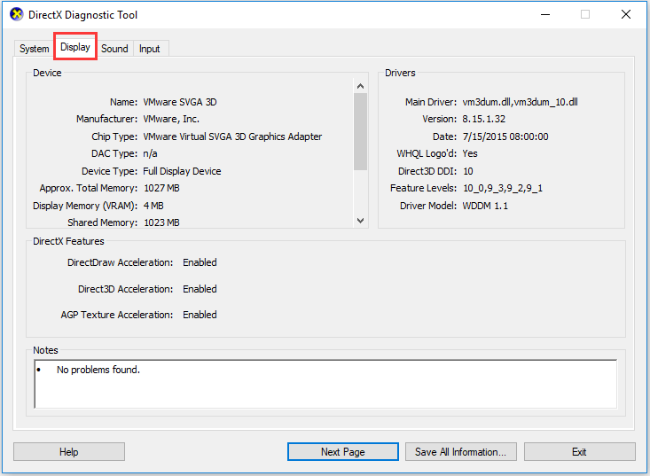 kung paano suriin ang graphics card sa Windows 10/8/7