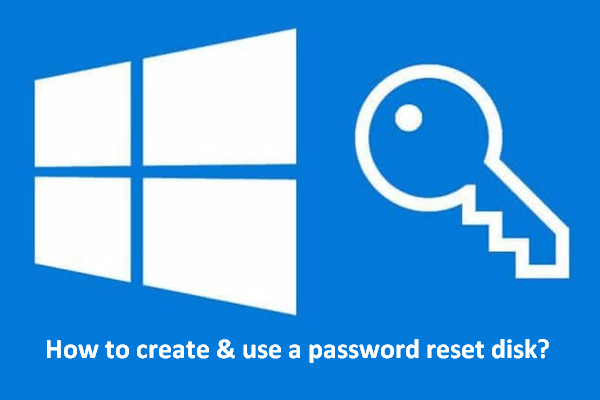 создать эскиз диска для сброса пароля Windows