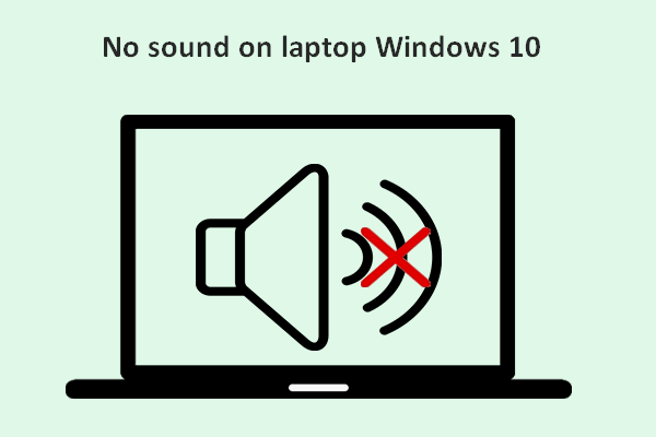 laptop win10 brak miniatury poprawki dźwięku