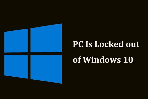 aus Windows 10 gesperrt