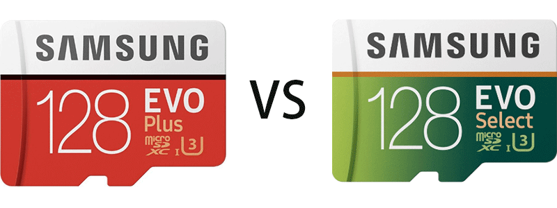 EVO Select vs EVO Plus