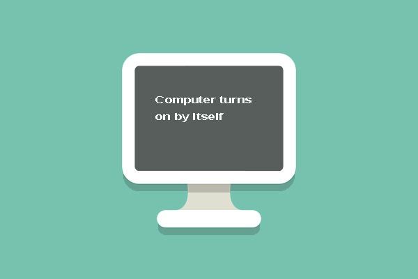 komputer dihidupkan sendiri dengan lakaran kecil