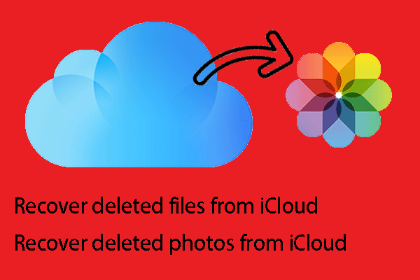 Kuidas taastada kustutatud failid / fotod iCloudist? [MiniTooli uudised]