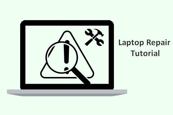 lakaran kecil tutorial pemulihan pembaikan komputer riba