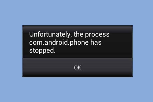 com Android τηλέφωνο σταμάτησε μικρογραφία