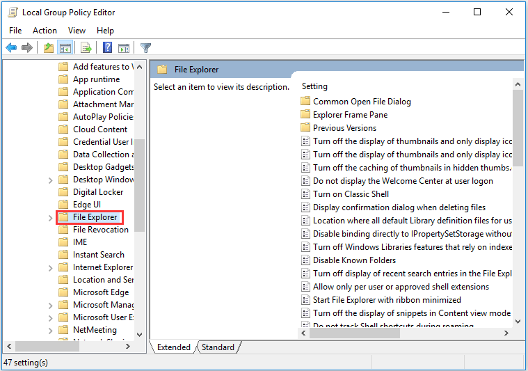 keresse meg a File Explorer alkalmazást