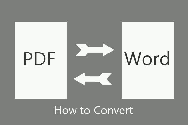 PDF를 Word로 또는 Word를 PDF로 변환하는 방법: 16가지 무료 온라인 도구 [MiniTool 뉴스]