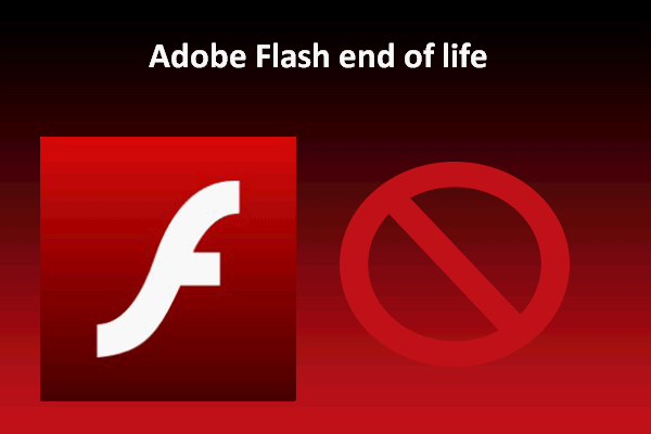 miniatura de final de soporte de Adobe Flash