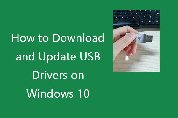 업데이트 USB 드라이버 Windows 10 축소판 다운로드