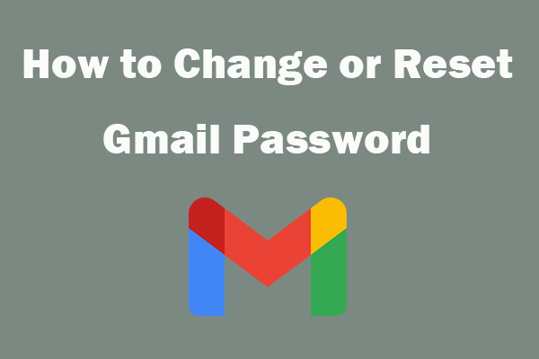 cambia la miniatura della password di ripristino di Gmail