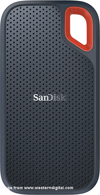 SanDisk Extreme φορητό εξωτερικό SSD