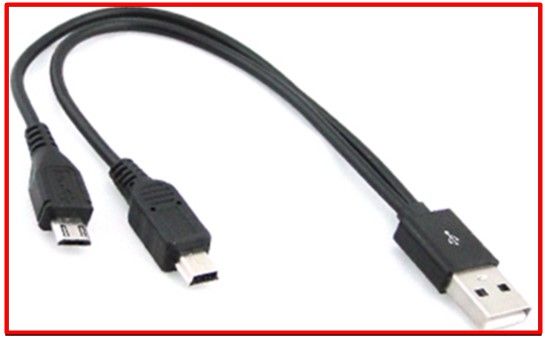 micro USB splitter