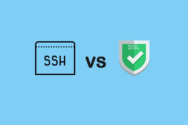 ssh vs ssl miniaturebillede