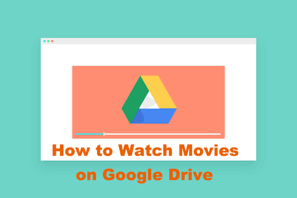 Sådan ser du film på Google Drive - 2 måder