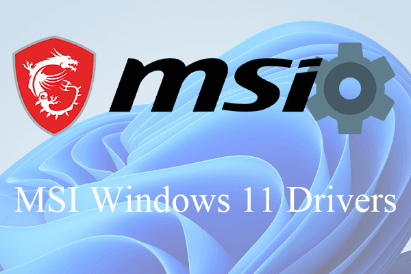 MSI AnakartBluetoothKamera Sürücülerini İndirin Windows 11