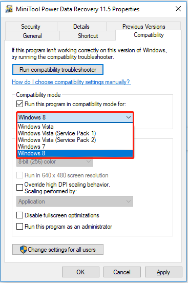   Wählen Sie die richtige Windows-Version