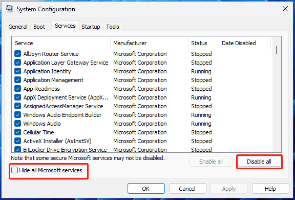   Windows 11 temiz önyükleme