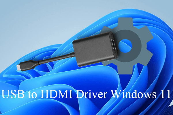 Update USB naar HDMI-stuurprogramma Windows 11 om te verhelpen dat de adapter niet werkt