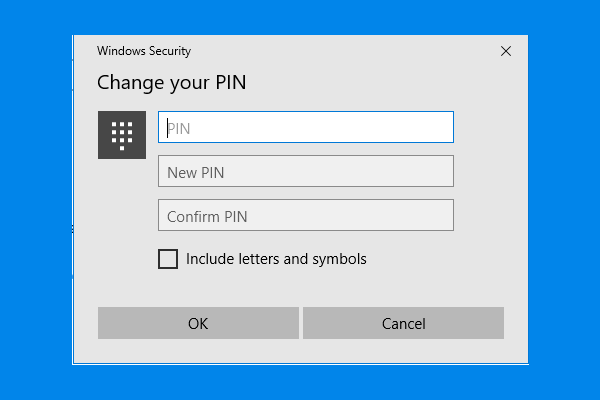 Windows 10 PIN