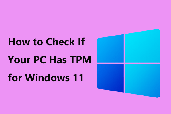 Wie überprüfen Sie, ob Ihr PC über TPM für Windows 11 verfügt? Wie aktiviere ich es?