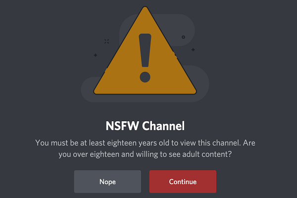 Kas ir NSFW nesaskaņas un kā bloķēt/atbloķēt NSFW kanālus?