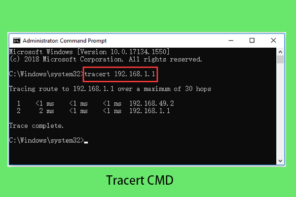 Tracert (Traceroute) CMD: Felsök TCP/IP-problem