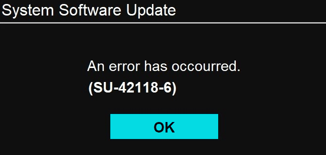 Come risolvere l'errore PS4 SU-42118-6: un errore di aggiornamento del sistema software