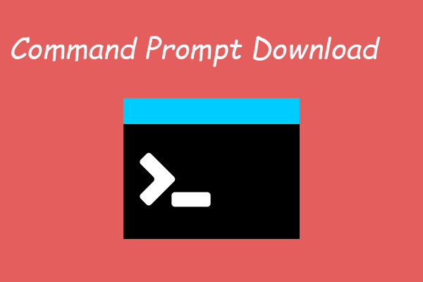 Kommandoprompt-nedlasting for Windows 10 32bit/64bit & Windows 11