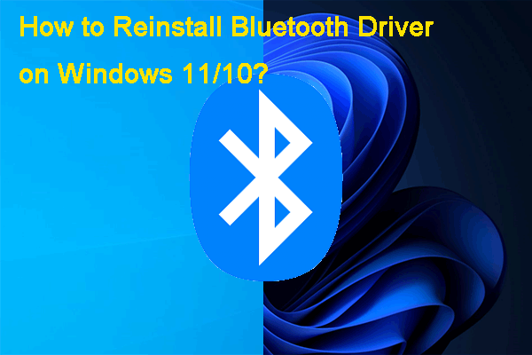 Comment réinstaller le pilote Bluetooth sur Windows 11/10 ?