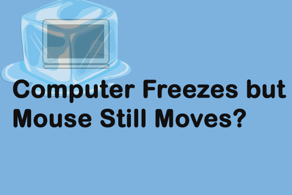 Praktiske løsninger til at rette computeren fryser, men musen bevæger sig stadig