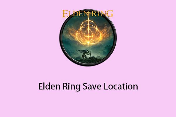 Kde je místo uložení Elden Ring? Jak zálohovat uložený soubor?
