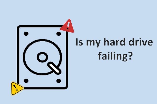 Er min harddisk defekt: Årsager og tegn