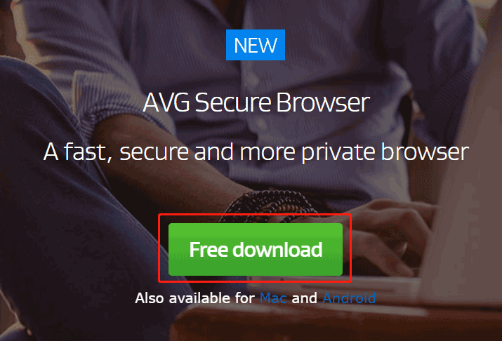   Download do navegador AVG