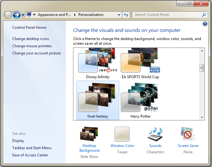   installige Windows 11 teemad
