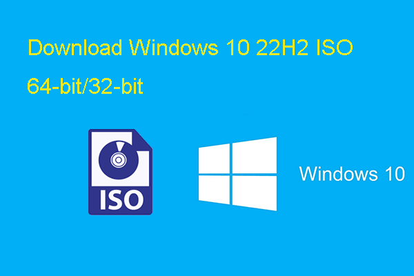 Windows 10 22H2 ISO 64/32비트 정식 버전 다운로드(공식)