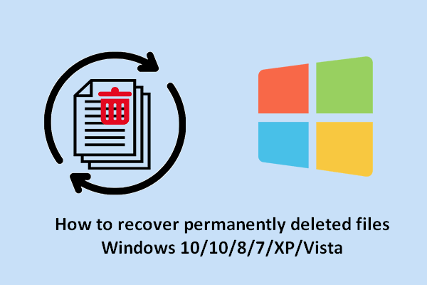 [REŠENO] Kako obnoviti trajno izbrisane datoteke v sistemu Windows