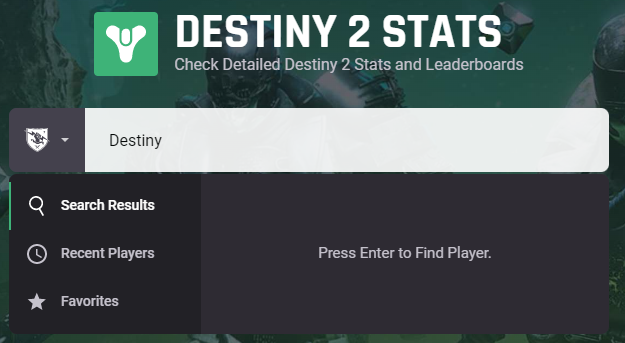 Destinyの統計を確認するためのDestinyトラッカーのトップ4 [ウェブサイトとアプリ]