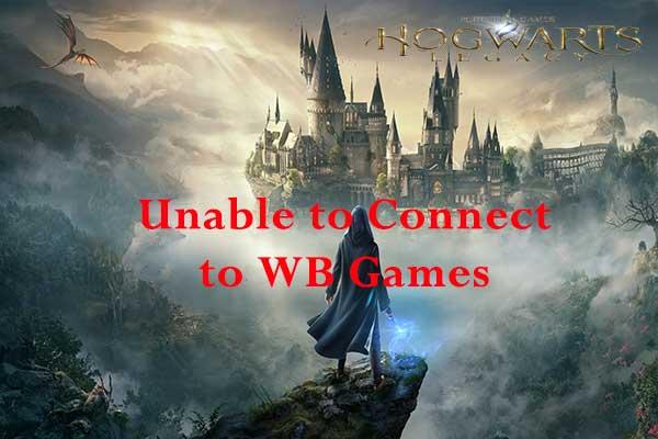 Fixé! Poudlard Legacy Impossible de se connecter à WB Games PC/Xbox/PS5