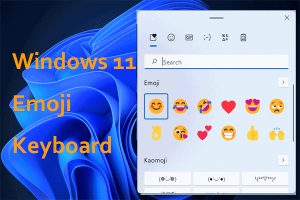 Clavier Emoji Windows 11 – Comment l