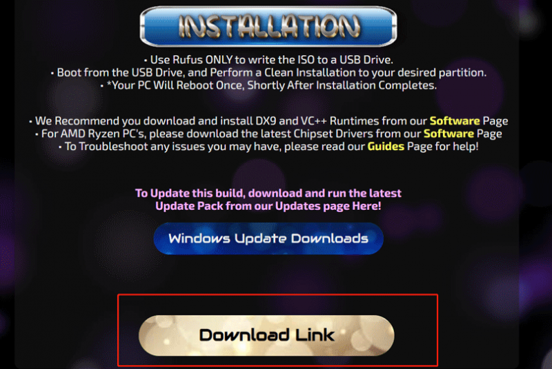   installer Windows X-Lite Optimum 10 V2