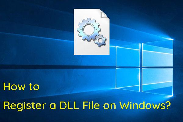 [Ratkaistu!] Kuinka rekisteröidä DLL-tiedosto Windowsissa?