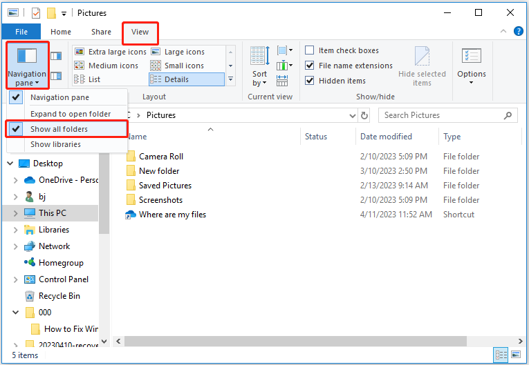 So fügen Sie den Papierkorb zum Datei-Explorer in Windows 10 hinzu