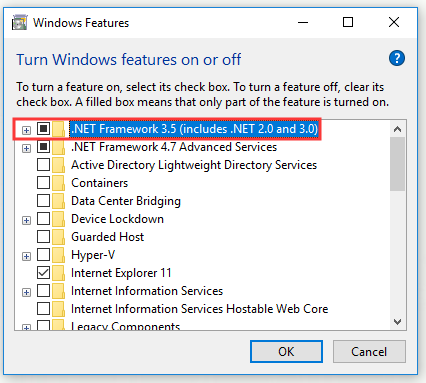 Top 5 manieren om te verhelpen dat .NET Framework 3.5 ontbreekt in Windows 10
