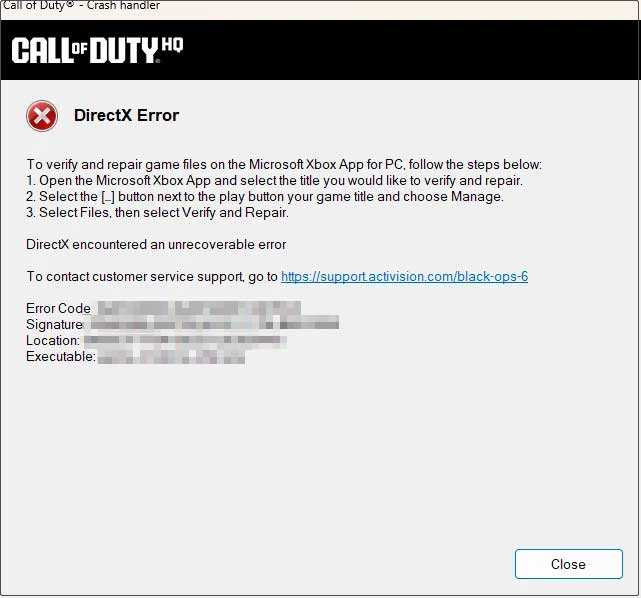 Melhores correções para erro DirectX do Call of Duty Black Ops 6 no Windows