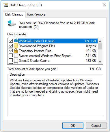 Čistenie služby Windows Update