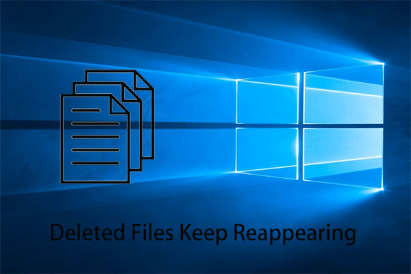 Beheben Sie, dass gelöschte Dateien in Windows 10 immer wieder auftauchen