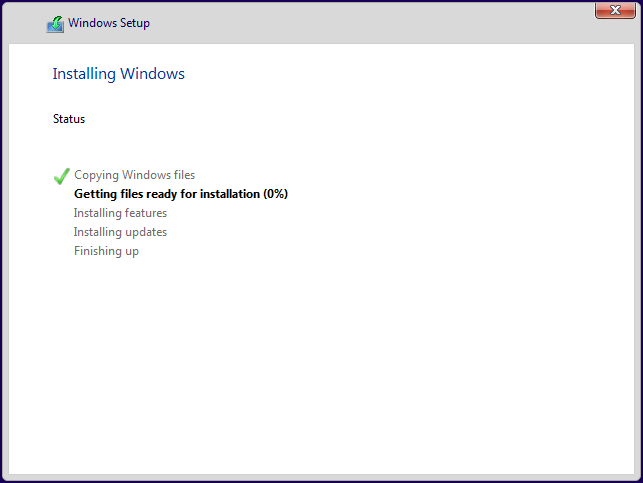 pag-install ng Windows