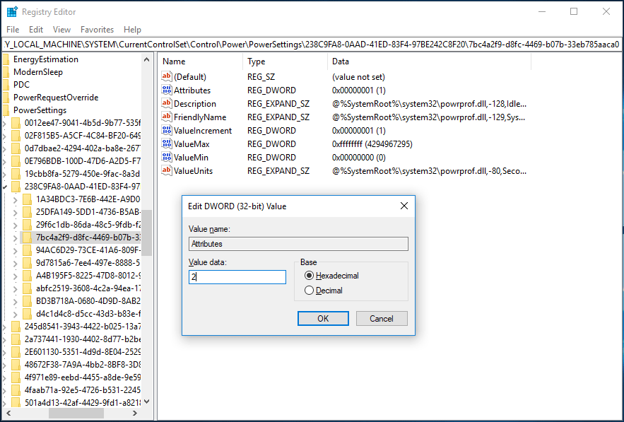 upravit registr Windows